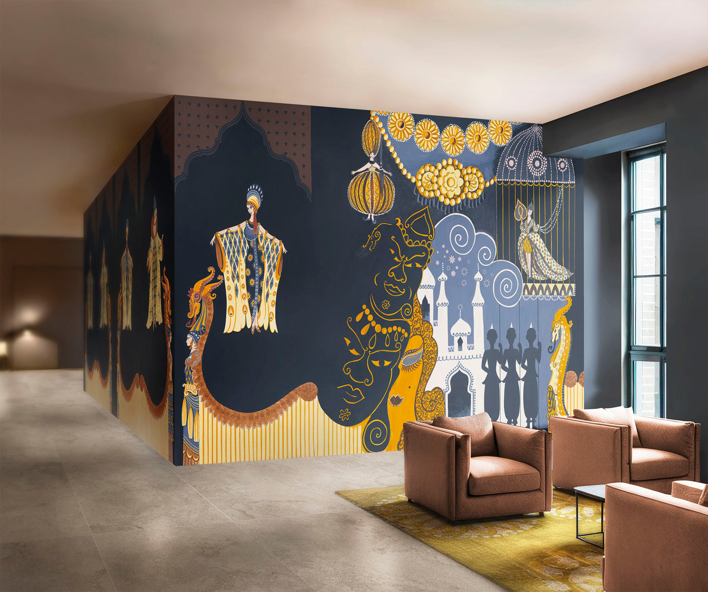 TAPETA MISTERI D’ORIENTE SE34484/SE34484-C/SE34484-C1