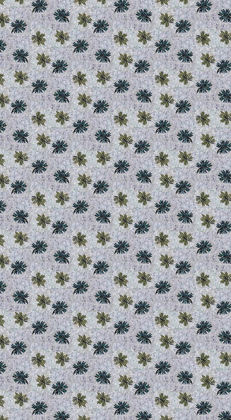 Tapeta MOSAICO_FIORI E FOGLIE SE34260 - GUMDESIGN